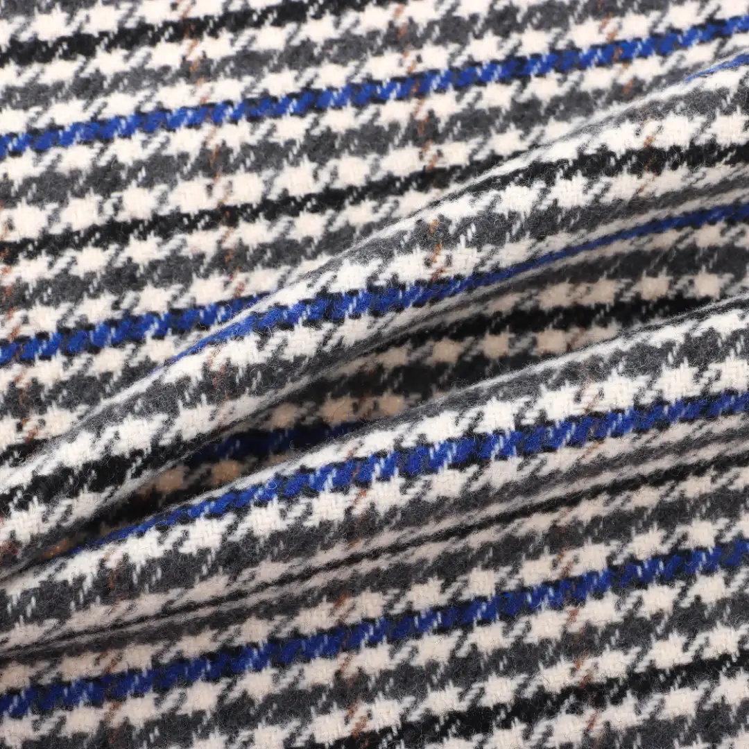 China Fabric for Jackets,Trench Coat,Overcoat Melton Woolen Other check color buy from China wholesaler bulk order at wholesale price free worldwide shipping Alibaba