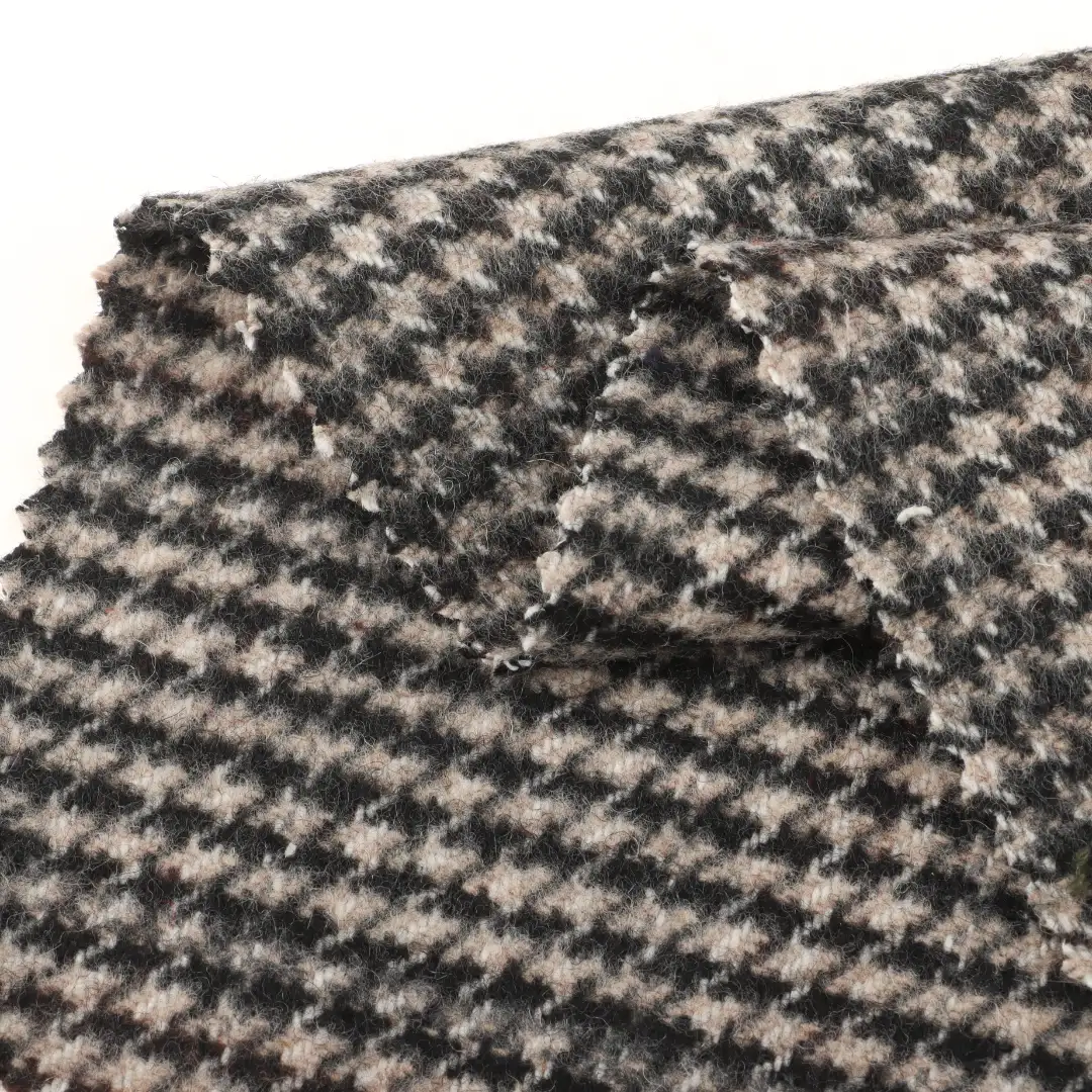 China Fabric for Jackets,Trench Coat,Overcoat Melton Woolen Other Wool check color buy from China wholesaler bulk order at wholesale price free worldwide shipping Alibaba
