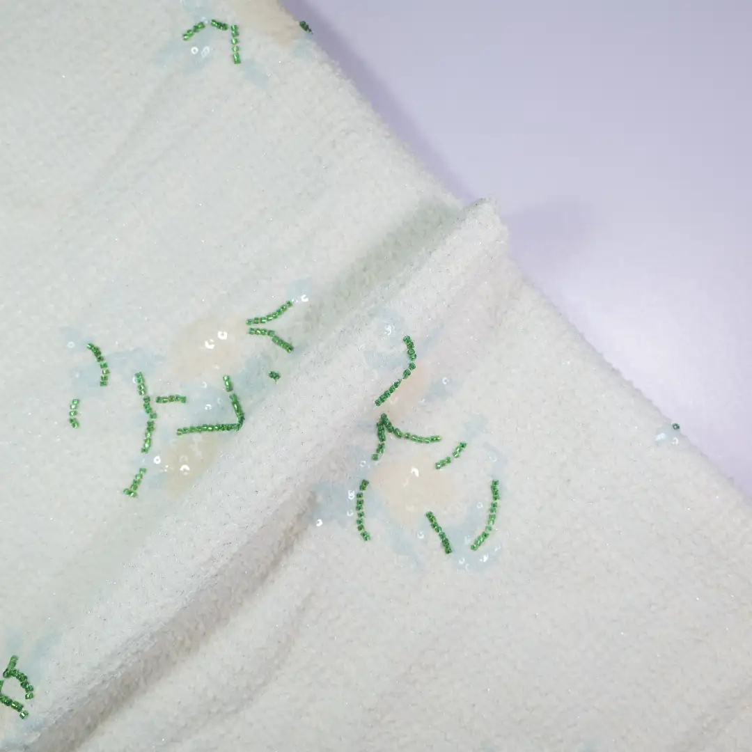 China Fabric for Shirt,Skirt,Kids Puff Sleeve Tier Dress,Kids Vest and Skirt Set Chanel-Style Fabric Woolen Polyester Acrylic Cotton Spandex White color buy from China wholesaler bulk order at wholesale price free worldwide shipping Alibaba