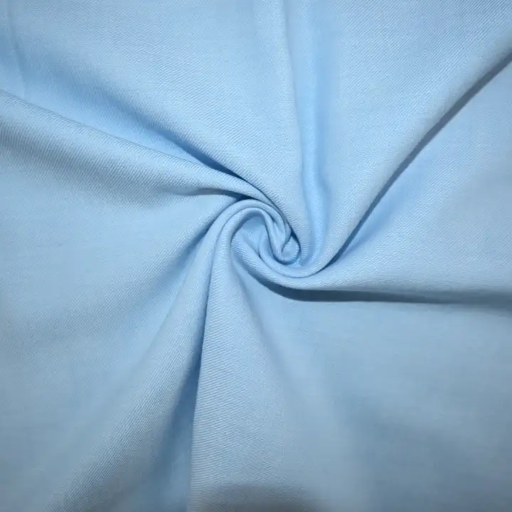 India Fabric for Shirt Cotton Plain Natural Woven Fabric COTTON LT BLUE color buy from India wholesaler bulk order at wholesale price free worldwide shipping Alibaba