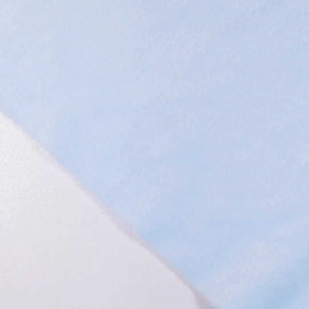 China Fabric for Loungewear Double-side fleece Knit Fabric Polyester blue color buy from China wholesaler bulk order at wholesale price free worldwide shipping Alibaba