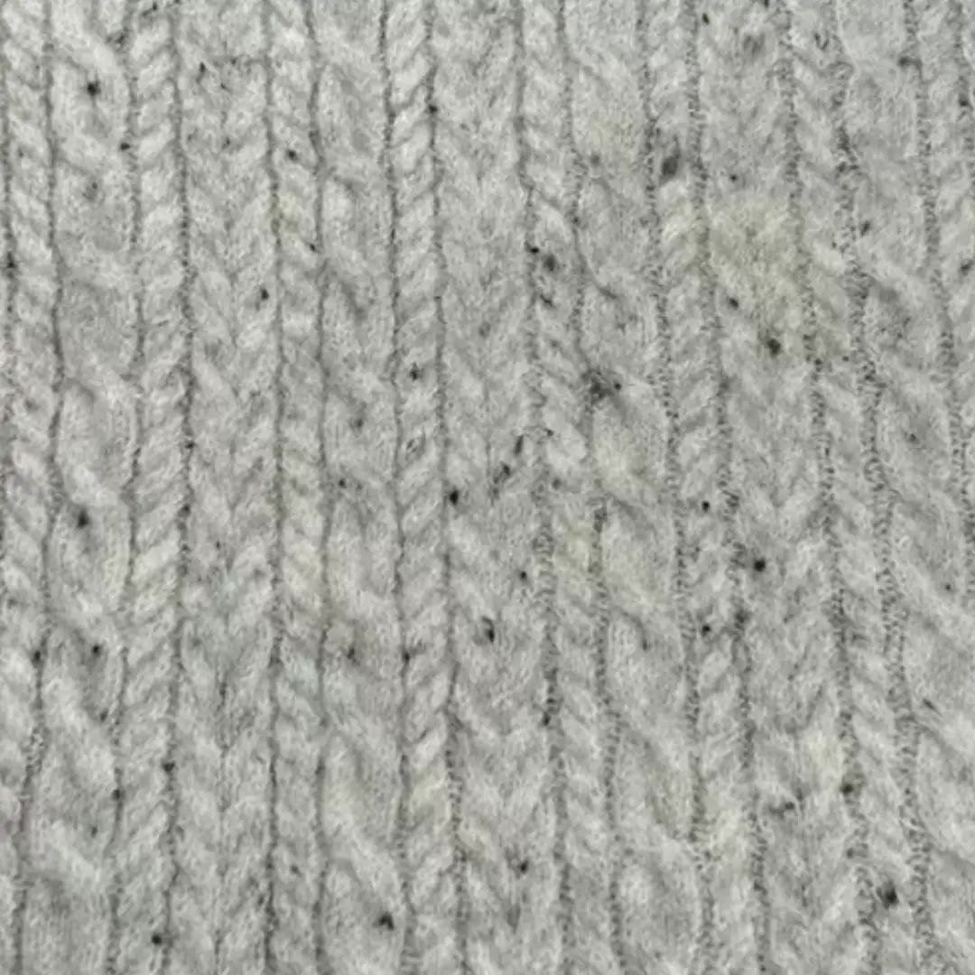 China Yarn for Open Cardigan (Sweater),Roll Neck Jumper (Sweater),U-Neck Cardigan (Sweater),V-Neck Button Up Cardigan (Sweater),Womens Ruffle Trims Cardigan (Sweater) Mossy Yarn Fancy Yarn Acrylic Polyester Spandex Flower grey color buy from China wholesaler bulk order at wholesale price free worldwide shipping Alibaba