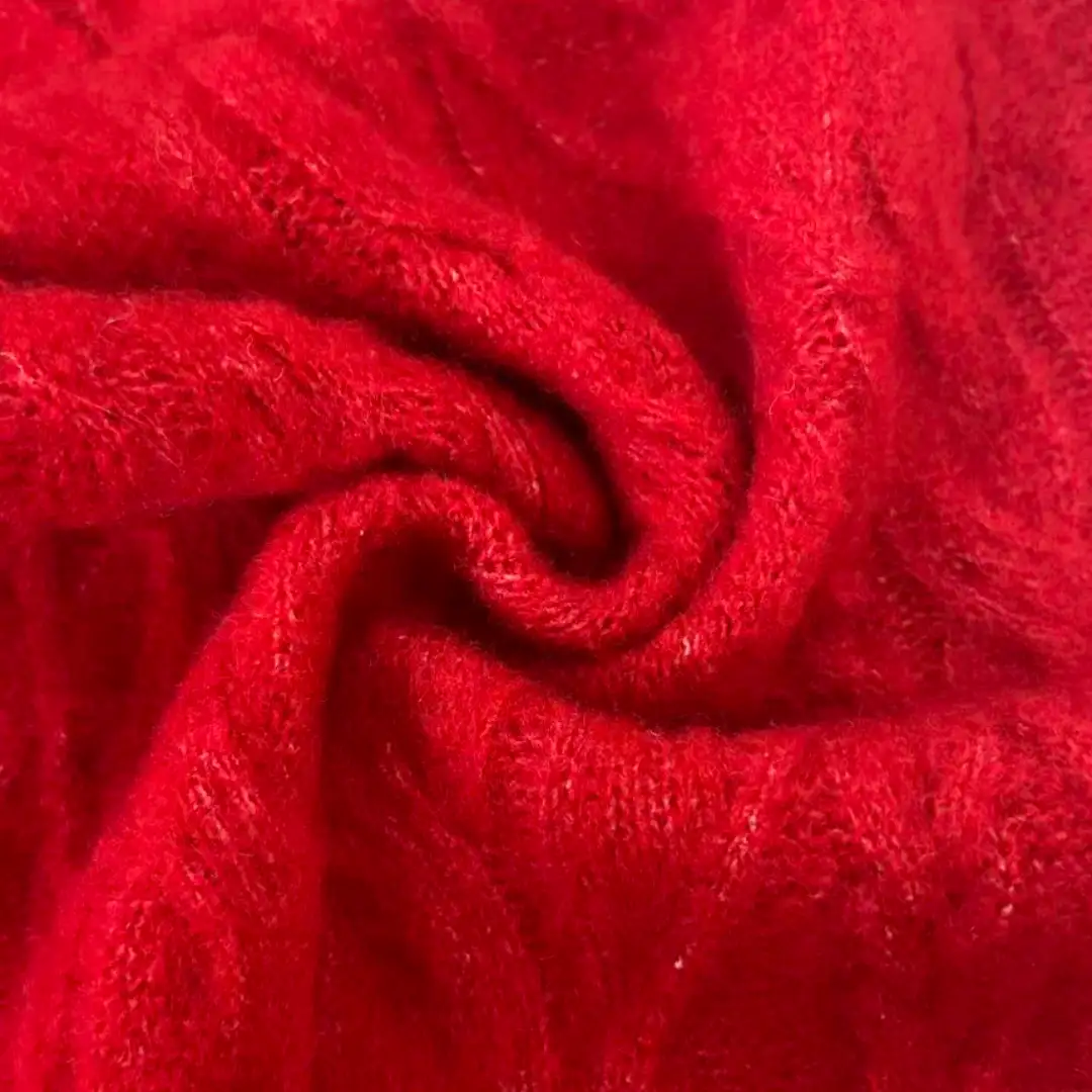 China Yarn for Open Cardigan (Sweater),U-Neck Cardigan (Sweater),V-Neck Button Up Cardigan (Sweater),Boys Stripe Polo Shirt (Sweater),Boys Collar Cardigan (Sweater) Mossy Yarn Fancy Yarn Acrylic Nylon Spandex Red color buy from China wholesaler bulk order at wholesale price free worldwide shipping Alibaba