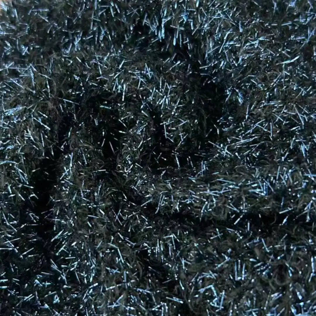 China Yarn for Open Cardigan (Sweater),Dresses (Cardigan Open) (Sweater),U-Neck Cardigan (Sweater),Single Button Cardigan (Sweater Feather Yarn Fancy Yarn Polyester Black/Blue color buy from China wholesaler bulk order at wholesale price free worldwide shipping Alibaba