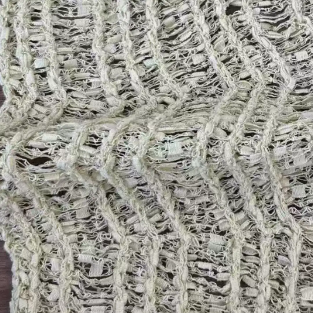 China Yarn for Open Cardigan (Sweater),U-Neck Cardigan (Sweater),Single Button Cardigan (Sweater,V-Neck Button Up Cardigan (Sweater) Tubular Tape Yarn Fancy Yarn BCI Cotton Nylon Yellow color buy from China wholesaler bulk order at wholesale price free worldwide shipping Alibaba