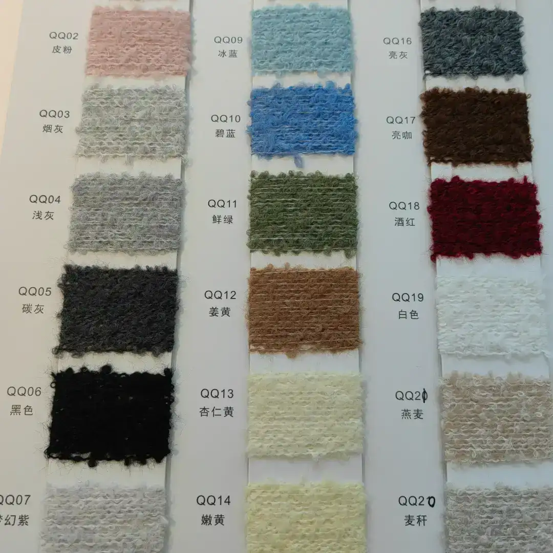 China Yarn for Ladies Vest (Sweater),Men’s Vest (Sweater),Open Cardigan (Sweater),Full-Zipper Cardigan (Sweater) Boucle Yarn Fancy Yarn Recycled Polyester Polyester Cotton Wool Elastane BEIGE MELANGE color buy from China wholesaler bulk order at wholesale price free worldwide shipping Alibaba