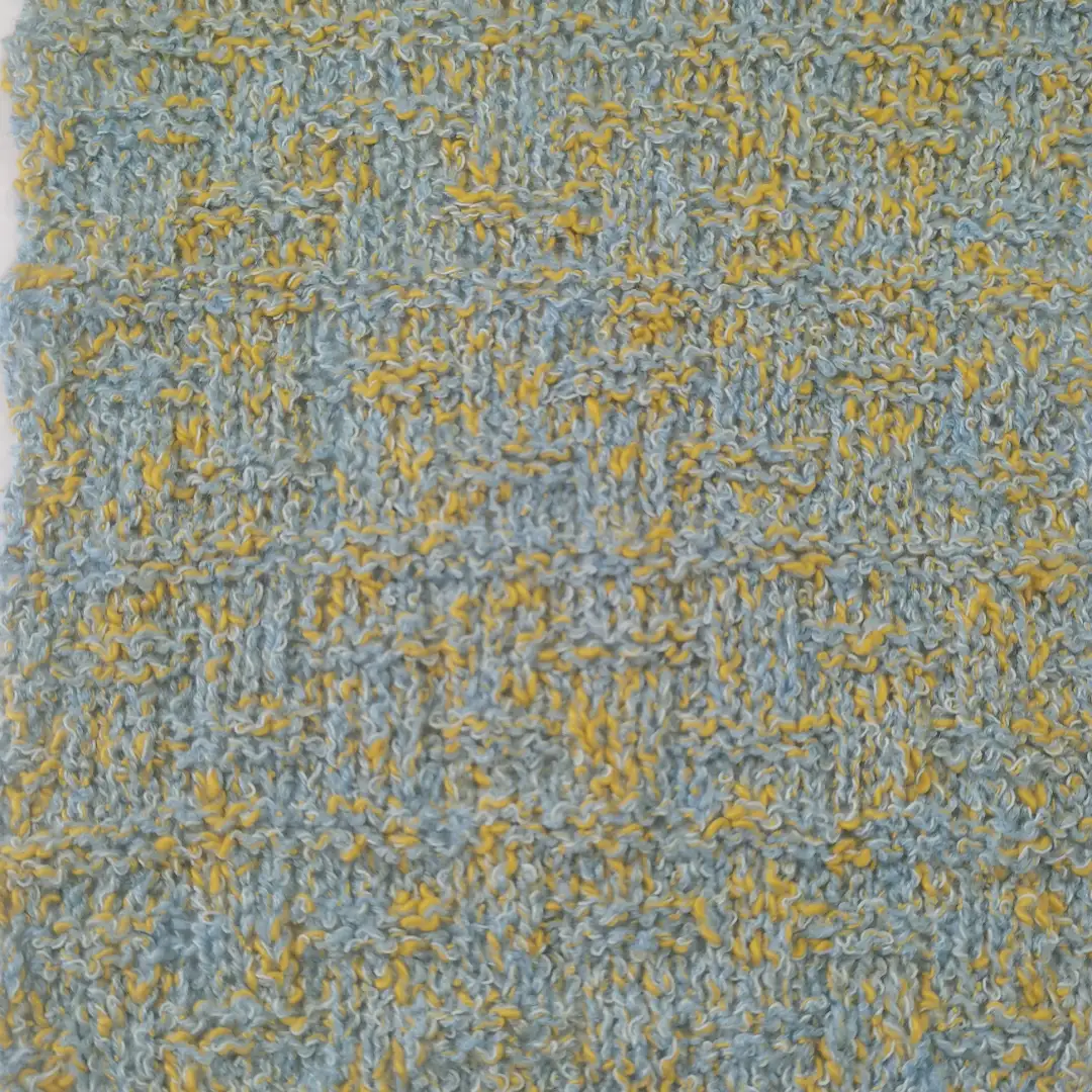 China Yarn for Open Cardigan (Sweater),Full-Zipper Cardigan (Sweater),Knitted Jacket (Sweater),Round Neck Pullover (Sweater),Kids Crew-Neck Cardigan (Sweater) Boucle Yarn Fancy Yarn Acrylic Polyester Cotton Green/Yellow color buy from China wholesaler bulk order at wholesale price free worldwide shipping Alibaba