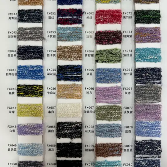 China Yarn for Open Cardigan (Sweater),Full-Zipper Cardigan (Sweater),Knitted Jacket (Sweater),Round Neck Pullover (Sweater),Kids Crew-Neck Cardigan (Sweater) Boucle Yarn Fancy Yarn Acrylic Polyester Cotton Green/Yellow color buy from China wholesaler bulk order at wholesale price free worldwide shipping Alibaba