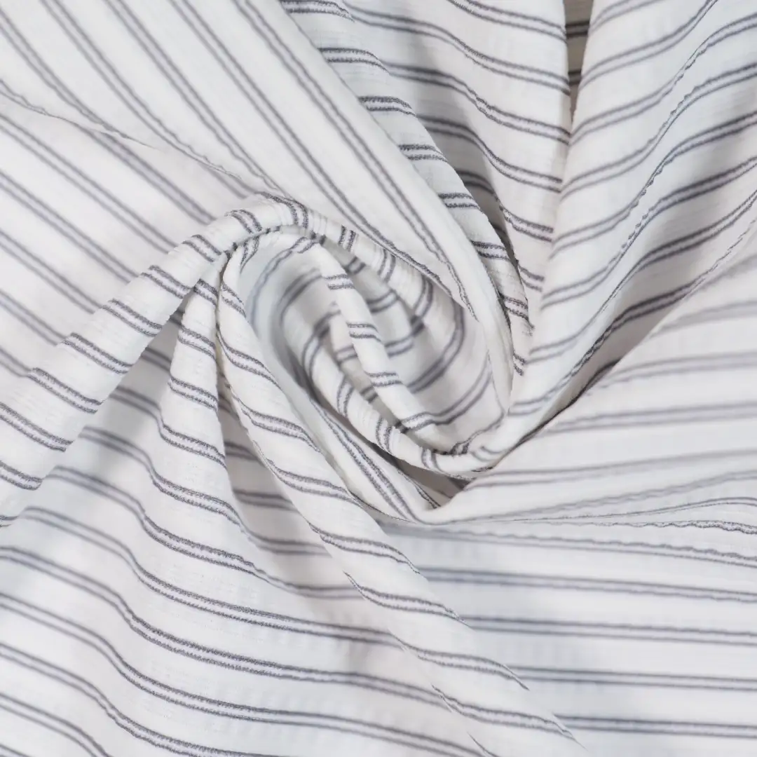 China Fabric for Yoga Clothes,Swimsuits Yarn-dyed fabric Knit Fabric Nylon Spandex black&white color buy from China wholesaler bulk order at wholesale price free worldwide shipping Alibaba