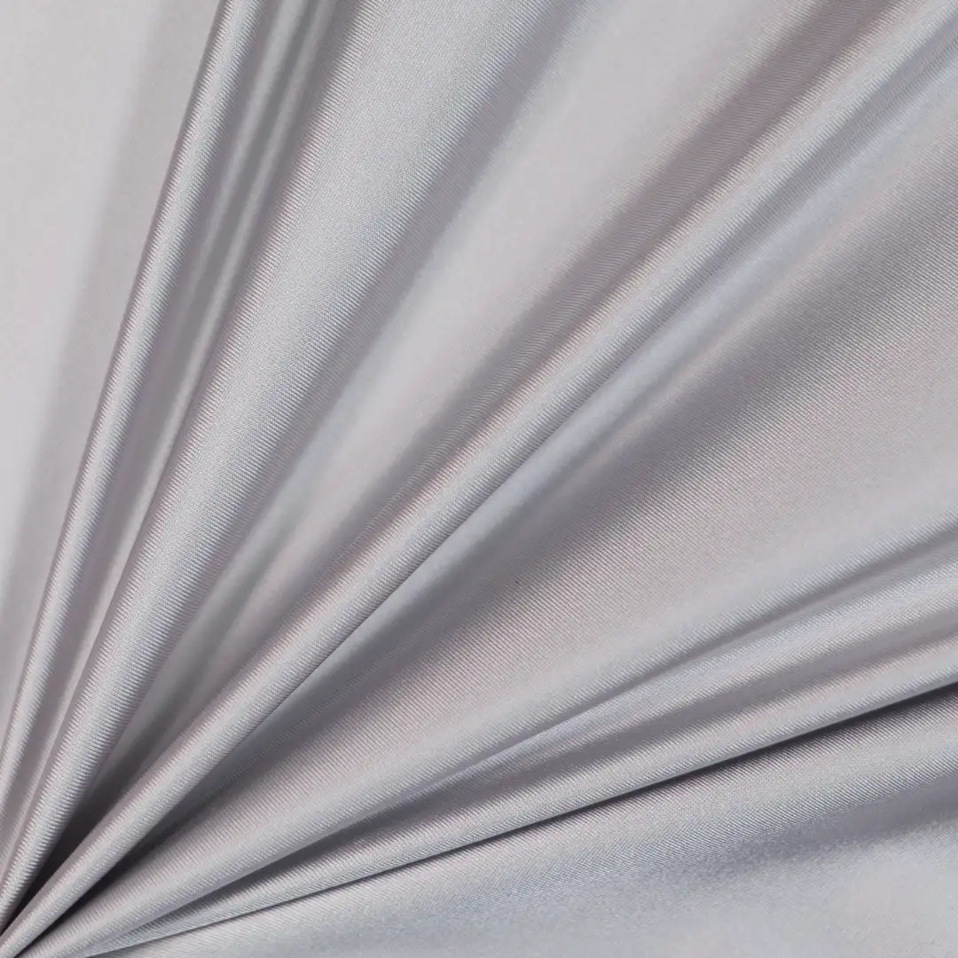 China Fabric for Yoga Clothes,Swimsuits Tricot Knit Fabric Nylon Spandex Silver color buy from China wholesaler bulk order at wholesale price free worldwide shipping Alibaba