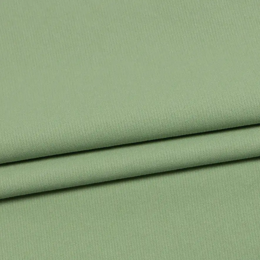 China Fabric for Pants,Blouse,Skirt Twill Synthetic Woven Fabric Polyester green color buy from China wholesaler bulk order at wholesale price free worldwide shipping Alibaba