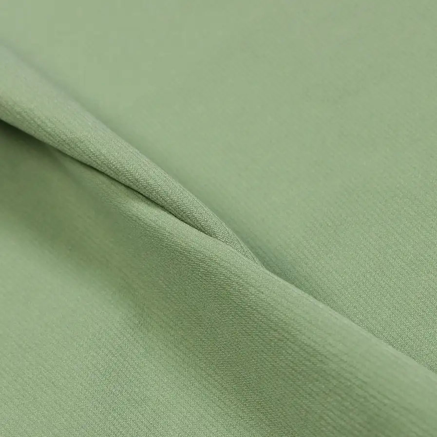 China Fabric for Pants,Blouse,Skirt Twill Synthetic Woven Fabric Polyester green color buy from China wholesaler bulk order at wholesale price free worldwide shipping Alibaba