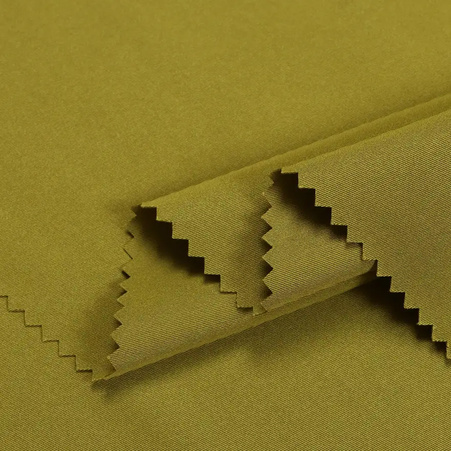 China Fabric for Pants,Ladies Belt Buckle Cargo A-Line Skirt,Girls Cargo Shorts Twill Synthetic Woven Fabric Polyester dark green color buy from China wholesaler bulk order at wholesale price free worldwide shipping Alibaba