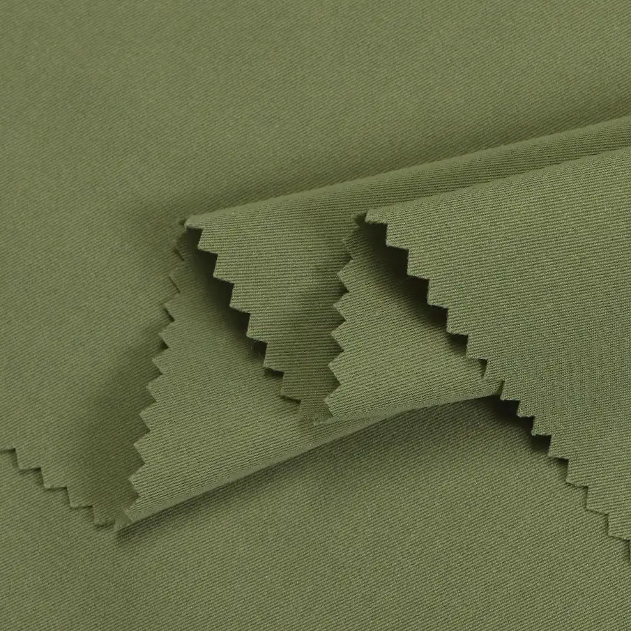 China Fabric for Pants,Skirt,Ladies Belt Buckle Cargo A-Line Skirt Twill Synthetic Woven Fabric Polyester dark green color buy from China wholesaler bulk order at wholesale price free worldwide shipping Alibaba