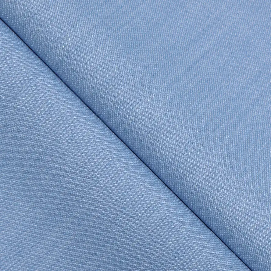 China Fabric for Skirt,Men's Cargo Pants,Womens Paneled Tank Dress Cotton Twill Natural Woven Fabric PET BLUE color buy from China wholesaler bulk order at wholesale price free worldwide shipping Alibaba