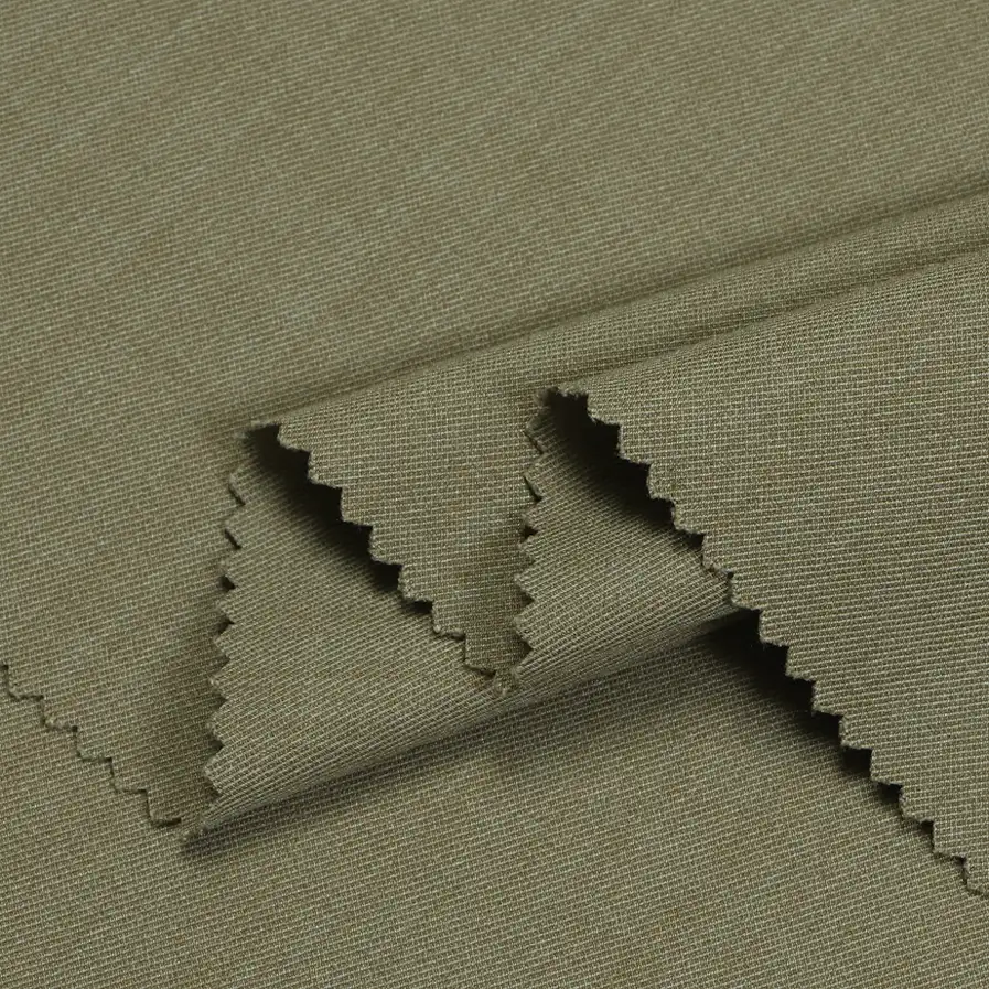 China Fabric for Pants,Blazer,Skirt,Men's Cargo Pants Twill Synthetic Woven Fabric Polyester dark green color buy from China wholesaler bulk order at wholesale price free worldwide shipping Alibaba