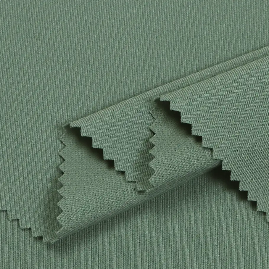 China Fabric for Pants,Jackets,Skirt Twill Synthetic Woven Fabric Polyester green color buy from China wholesaler bulk order at wholesale price free worldwide shipping Alibaba