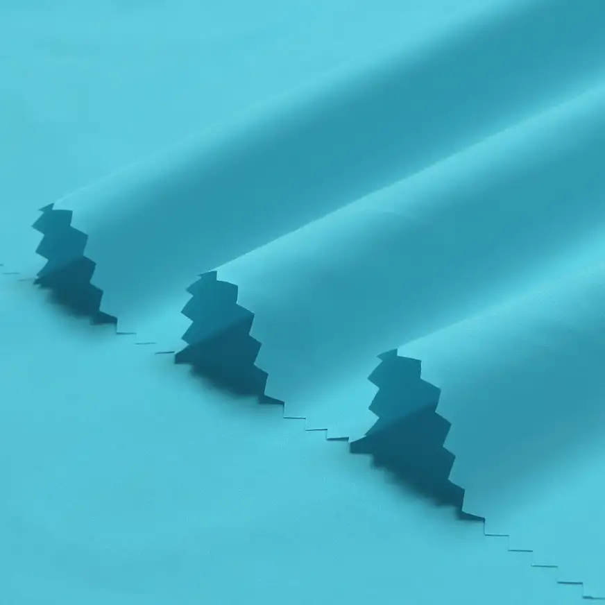 China Fabric for Skirt,Over Shirt,Backless Beach Dress Twill Synthetic Woven Fabric Polyester BLUE color buy from China wholesaler bulk order at wholesale price free worldwide shipping Alibaba