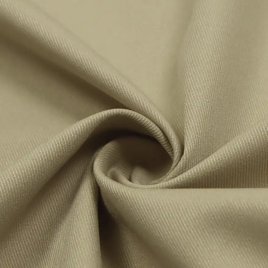 China Fabric for Shirt,Pants,Skirt Polyester Imitation Cotton Fabric Synthetic Woven Fabric Polyester khaki color buy from China wholesaler bulk order at wholesale price free worldwide shipping Alibaba