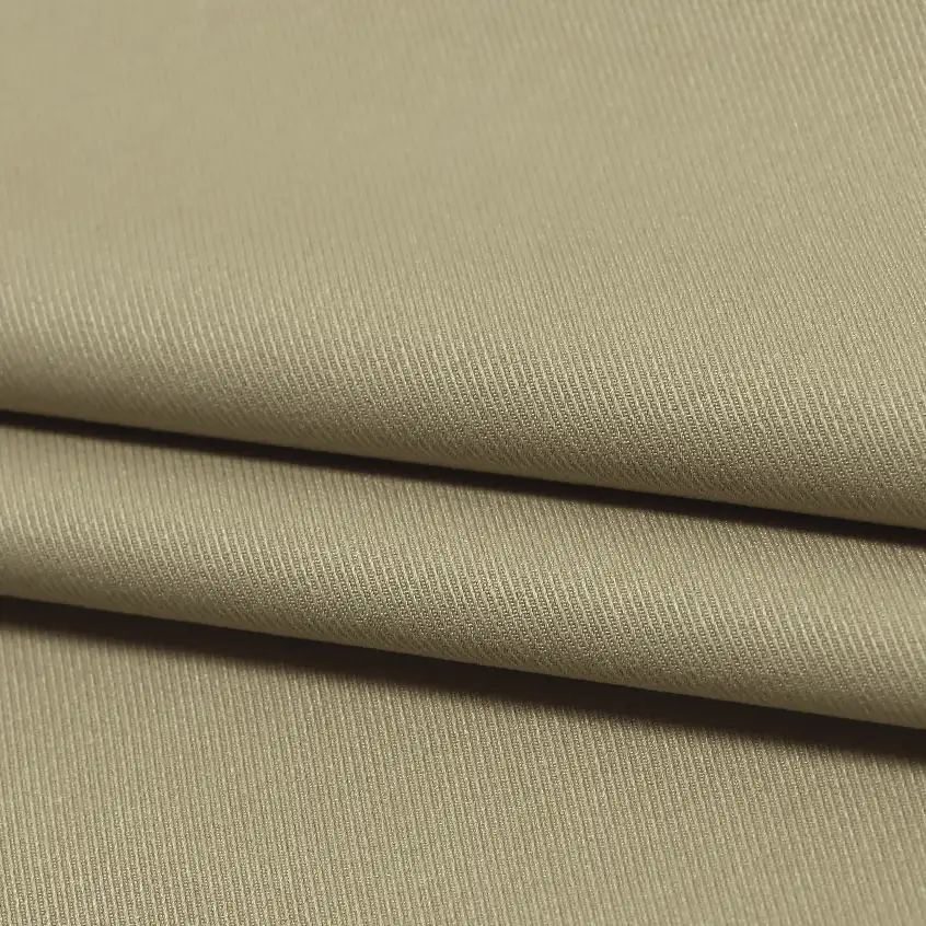 China Fabric for Shirt,Pants,Skirt Polyester Imitation Cotton Fabric Synthetic Woven Fabric Polyester khaki color buy from China wholesaler bulk order at wholesale price free worldwide shipping Alibaba