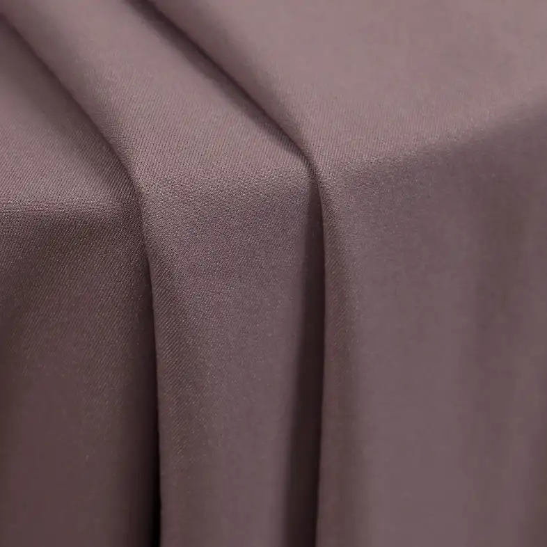 China Fabric for Pants,Jackets,Trench Coat,Padded Jacket,Overcoat,Suit Twill Synthetic Woven Fabric Polyester purple color buy from China wholesaler bulk order at wholesale price free worldwide shipping Alibaba