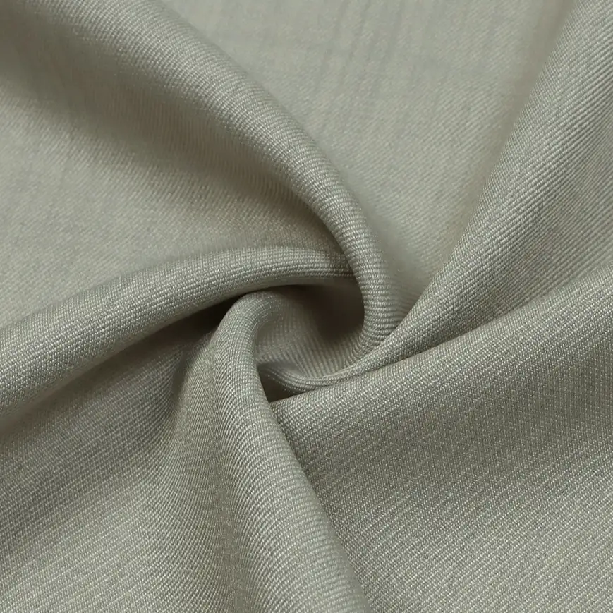 China Fabric for Pants,Skirt,Suit Twill Synthetic Woven Fabric Polyester Grey color buy from China wholesaler bulk order at wholesale price free worldwide shipping Alibaba