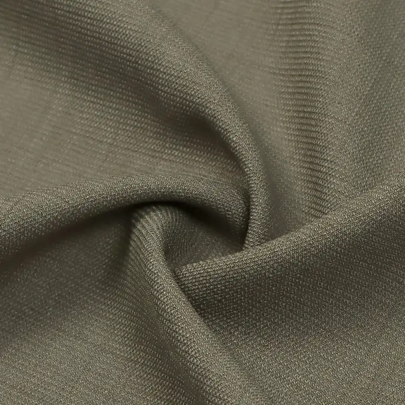 China Fabric for Pants,Skirt,Suit Four-way Stretch (Bi-Stretch) Synthetic Woven Fabric Polyester olive color buy from China wholesaler bulk order at wholesale price free worldwide shipping Alibaba