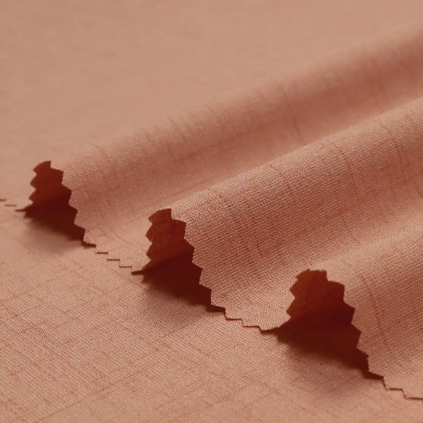 China Fabric for Shirt,Pants,Skirt Four-way Stretch (Bi-Stretch) Synthetic Woven Fabric Polyester Pink color buy from China wholesaler bulk order at wholesale price free worldwide shipping Alibaba