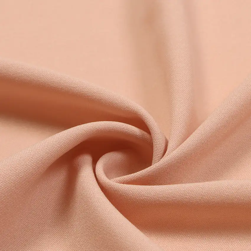 China Fabric for Shirt,Pants,Skirt,Uniform Four-way Stretch (Bi-Stretch) Synthetic Woven Fabric Recycled Polyester Skin color buy from China wholesaler bulk order at wholesale price free worldwide shipping Alibaba