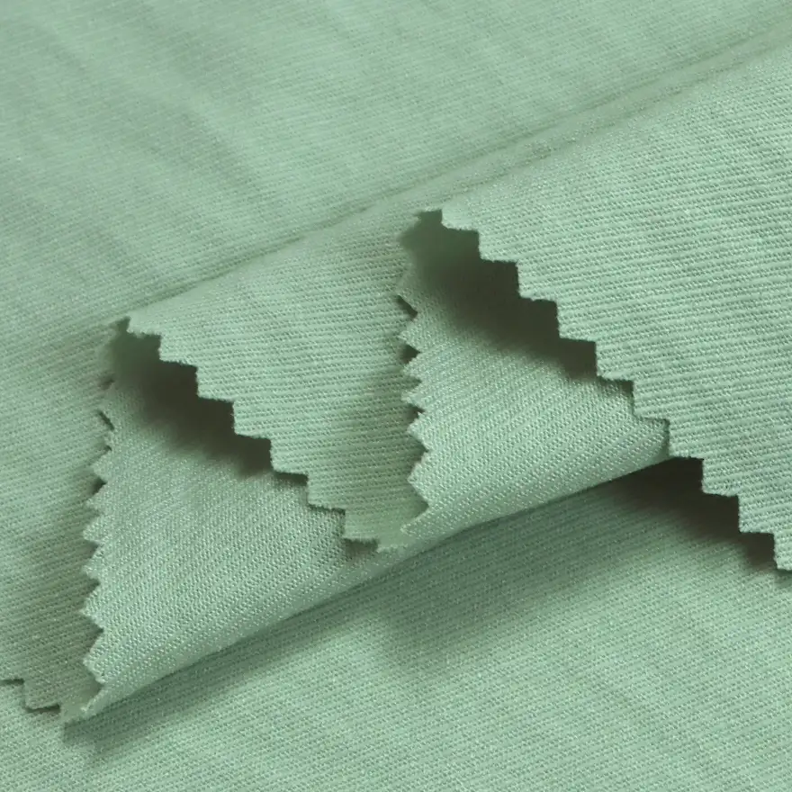 China Fabric for Pants,Skirt Polyester Cavalry Twill Synthetic Woven Fabric Polyester GREEN color buy from China wholesaler bulk order at wholesale price free worldwide shipping Alibaba