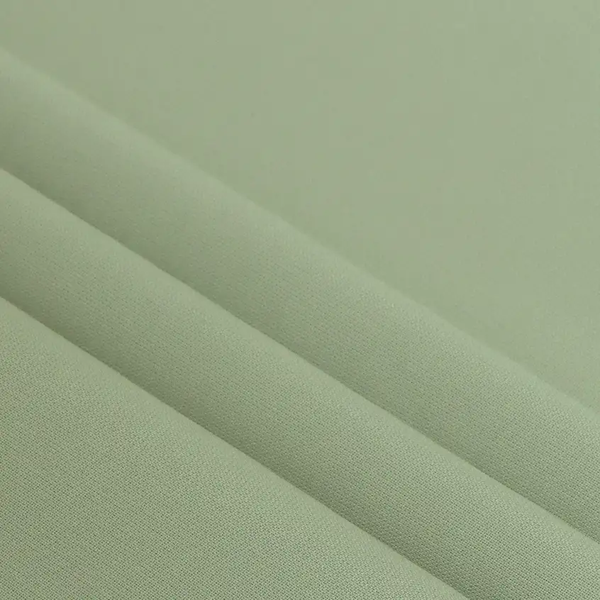 China Fabric for Shirt,Pants,Skirt,Shorts Four-way Stretch (Bi-Stretch) Synthetic Woven Fabric Polyester light green color buy from China wholesaler bulk order at wholesale price free worldwide shipping Alibaba