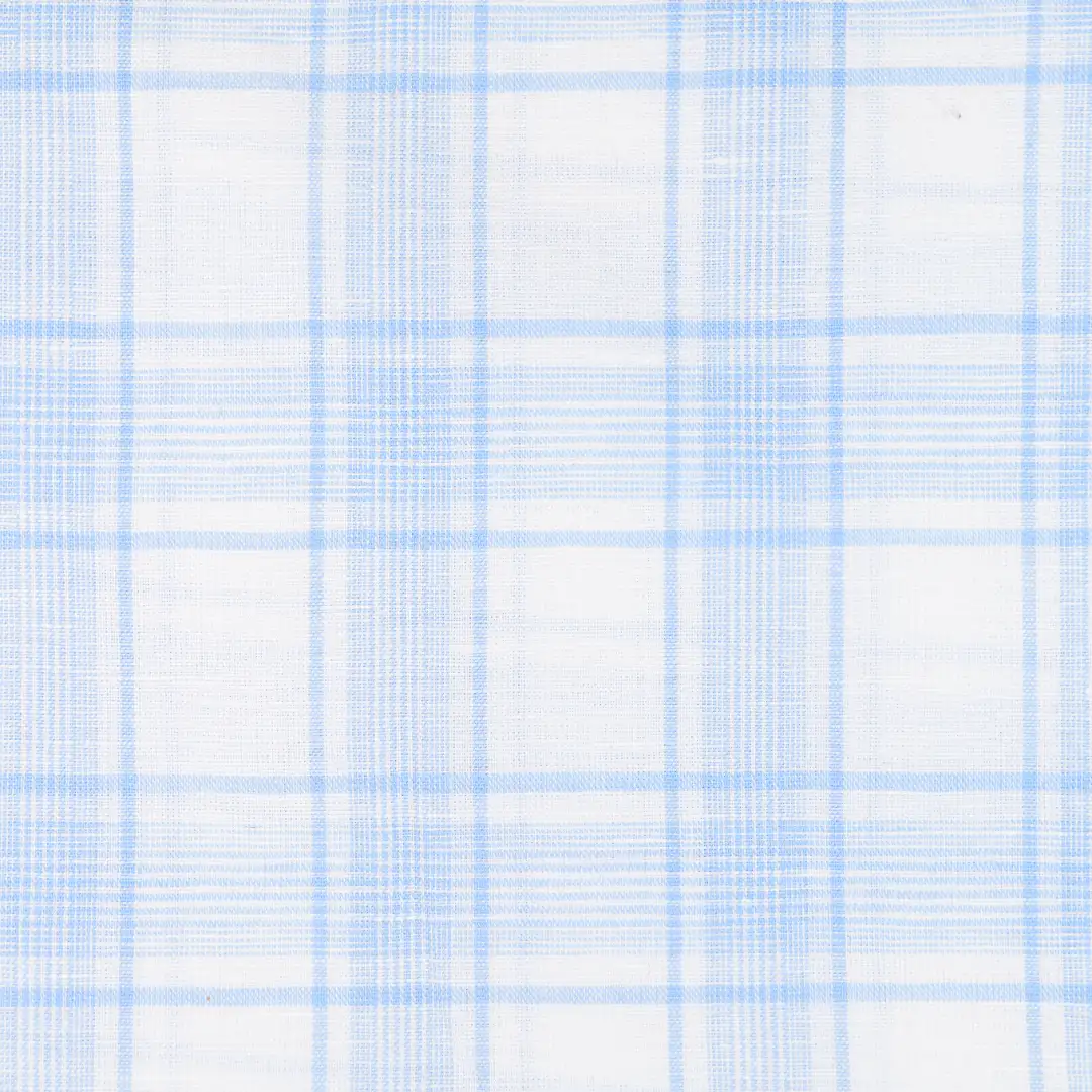 China Fabric for Shirt,T-Shirt,Crop Top Linen/Cotton Plain Natural Woven Fabric Flax Cotton blue color buy from China wholesaler bulk order at wholesale price free worldwide shipping Alibaba