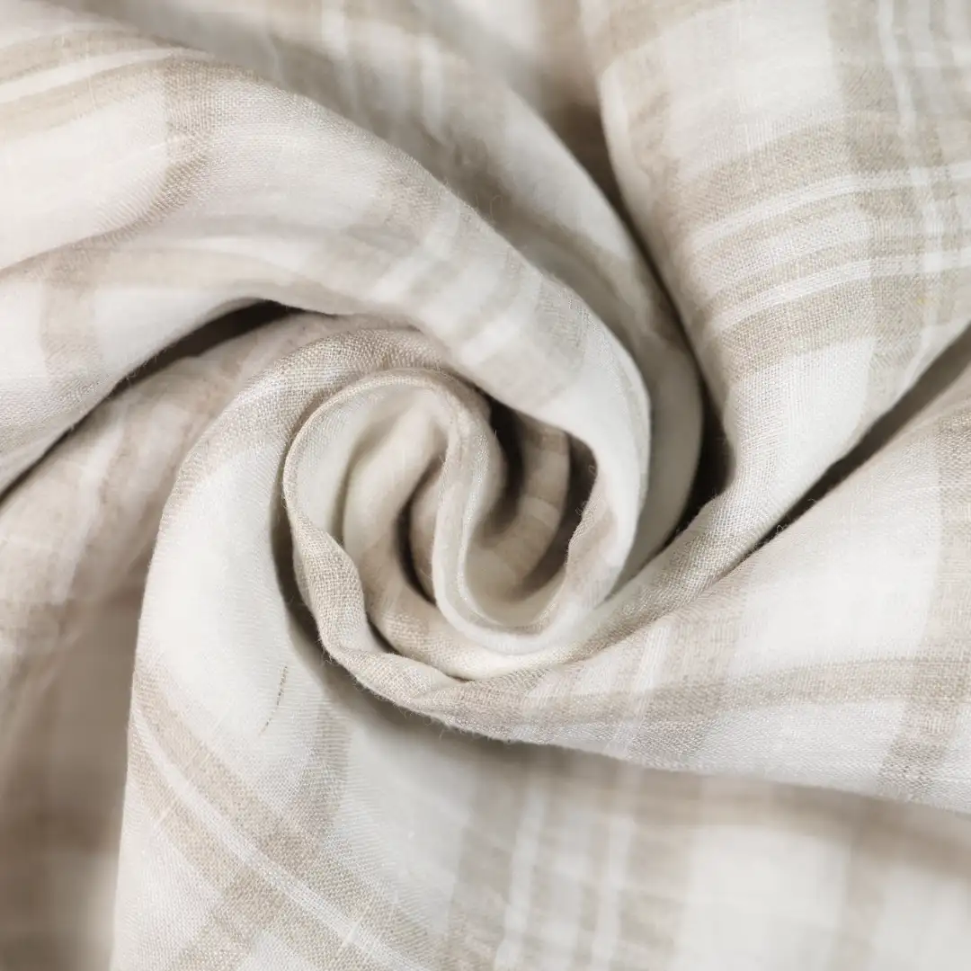 China Fabric for Shirt,T-Shirt,Tank Top,Crop Top Linen/Tencel YD Plain Natural Woven Fabric Flax Tencel White color buy from China wholesaler bulk order at wholesale price free worldwide shipping Alibaba