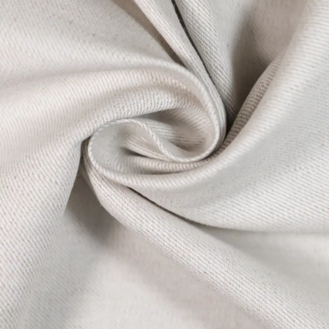 China Fabric for Shirt,Pants,Skirt Linen/Cotton Plain Natural Woven Fabric Flax Cotton ivory color buy from China wholesaler bulk order at wholesale price free worldwide shipping Alibaba