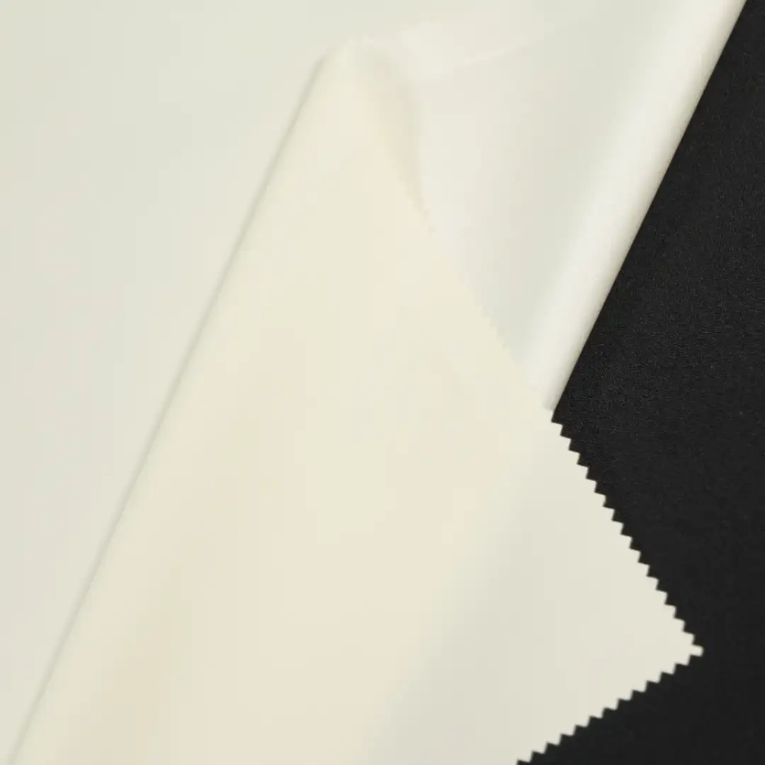 China Fabric for Pants,Jackets Fake Fur Natural Woven Fabric Polyester Polyurethane----PU white color buy from China wholesaler bulk order at wholesale price free worldwide shipping Alibaba