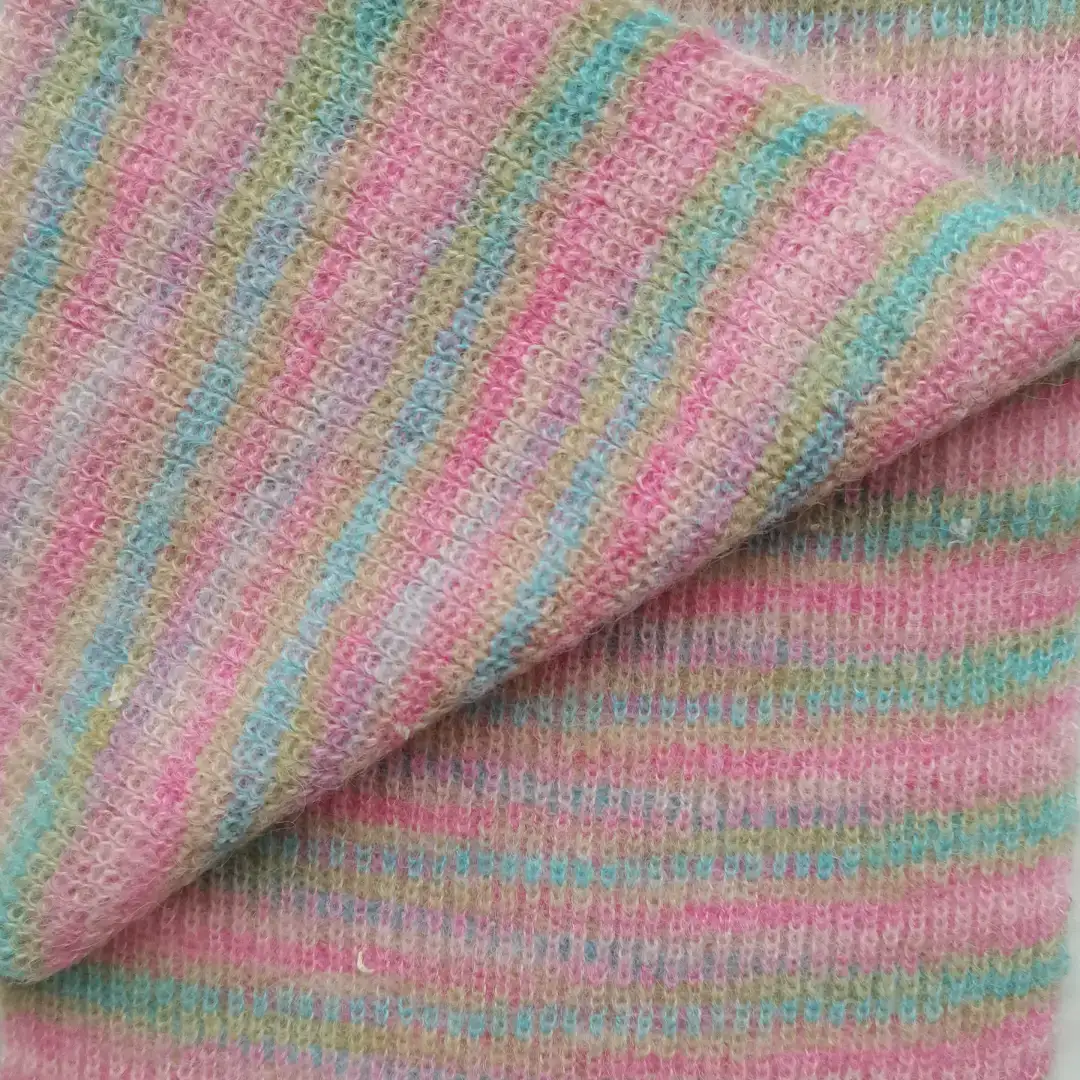 China Yarn for Ladies Vest (Sweater),Open Cardigan (Sweater),Full-Zipper Cardigan (Sweater),Knitted Jacket (Sweater),Round Neck Pullover (Sweater),Crop Top Pullover (Sweater),Men's Pants (Sweater) Mossy Yarn Fancy Yarn Recycled Polyester Recycled Acrylic RWS Wool Recycled Nylon Clorful color buy from China wholesaler bulk order at wholesale price free worldwide shipping Alibaba