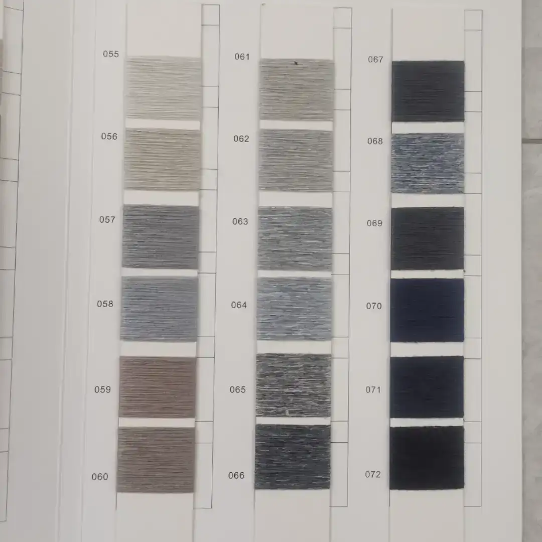 China Yarn for Shirt Long Sleeve Zipper (Sweater),Shirt Half Sleeve Zipper (Sweater),Knitted Jacket (Sweater),Round Neck Pullover (Sweater),Knitted Trousers (Sweater) Water-Resistant Functional Yarn Recycled Polyester gray Mel color buy from China wholesaler bulk order at wholesale price free worldwide shipping Alibaba