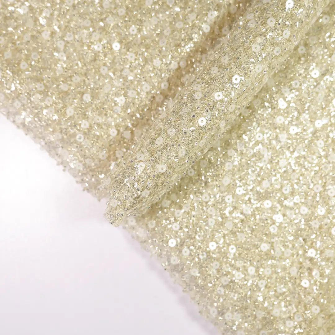 China Fabric for Skirt,Over Shirt Chanel-Style Fabric Woolen Polyester Silver color buy from China wholesaler bulk order at wholesale price free worldwide shipping Alibaba