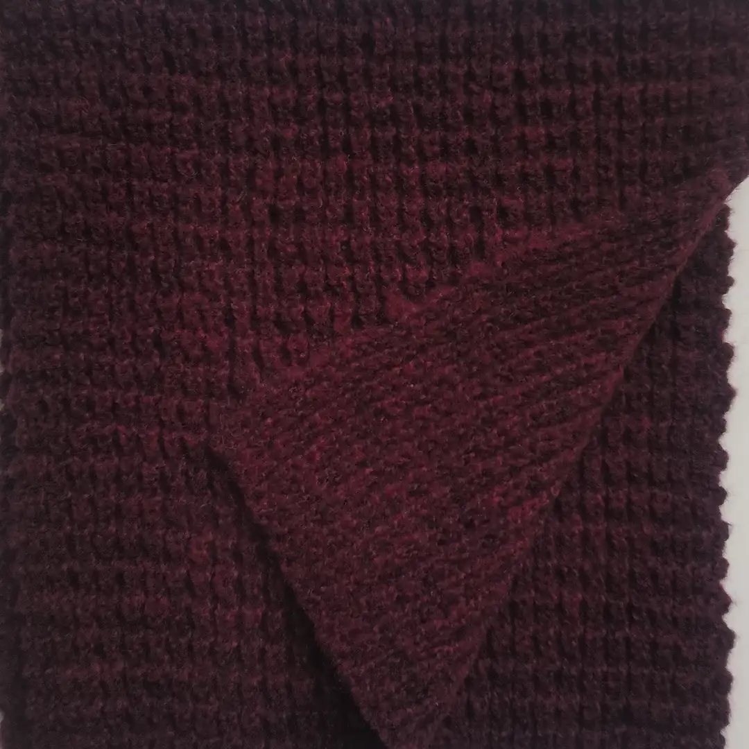 China Yarn for Ladies Vest (Sweater) Mossy Yarn Fancy Yarn Recycled Polyester Polyester PBT Wool Wine color buy from China wholesaler bulk order at wholesale price free worldwide shipping Alibaba