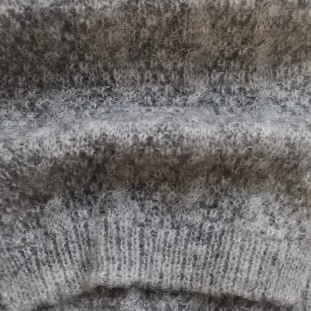 China Yarn for Ladies Vest (Sweater),Open Cardigan (Sweater),Kids Crew-Neck Cardigan (Sweater),U-Neck Cardigan (Sweater),Single Button Cardigan (Sweater,Scallop Trims Cardigan (Sweater) Mossy Yarn Fancy Yarn Recycled Polyester Acrylic Wool Nylon Spandex Grey color buy from China wholesaler bulk order at wholesale price free worldwide shipping Alibaba