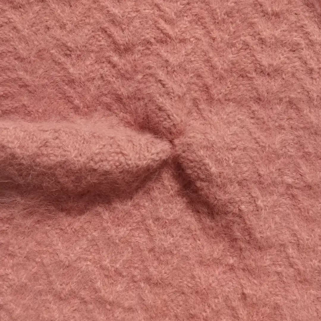 China Yarn for Ladies Vest (Sweater),Open Cardigan (Sweater),Round Neck Pullover (Sweater),Roll Neck Jumper (Sweater),U-Neck Cardigan (Sweater) Mossy Yarn Fancy Yarn Recycled Polyester Polyester Nylon Wool Elastane Rose Pink color buy from China wholesaler bulk order at wholesale price free worldwide shipping Alibaba