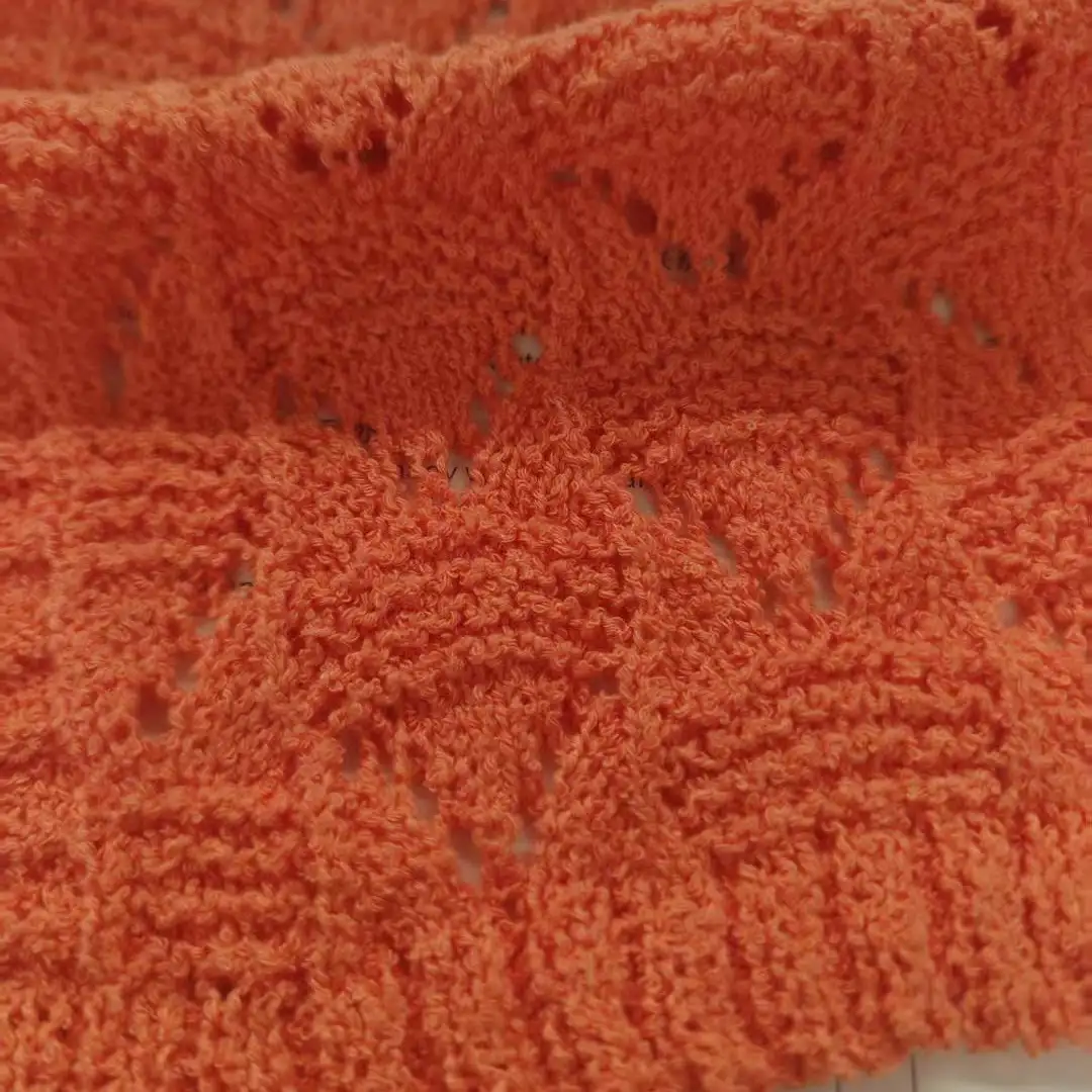 China Yarn for Men’s Vest (Sweater),Open Cardigan (Sweater),Full-Zipper Cardigan (Sweater),Half-Zipper Cardigan (Sweater) Boucle Yarn Fancy Yarn Recycled Polyester BCI Cotton Orange color buy from China wholesaler bulk order at wholesale price free worldwide shipping Alibaba