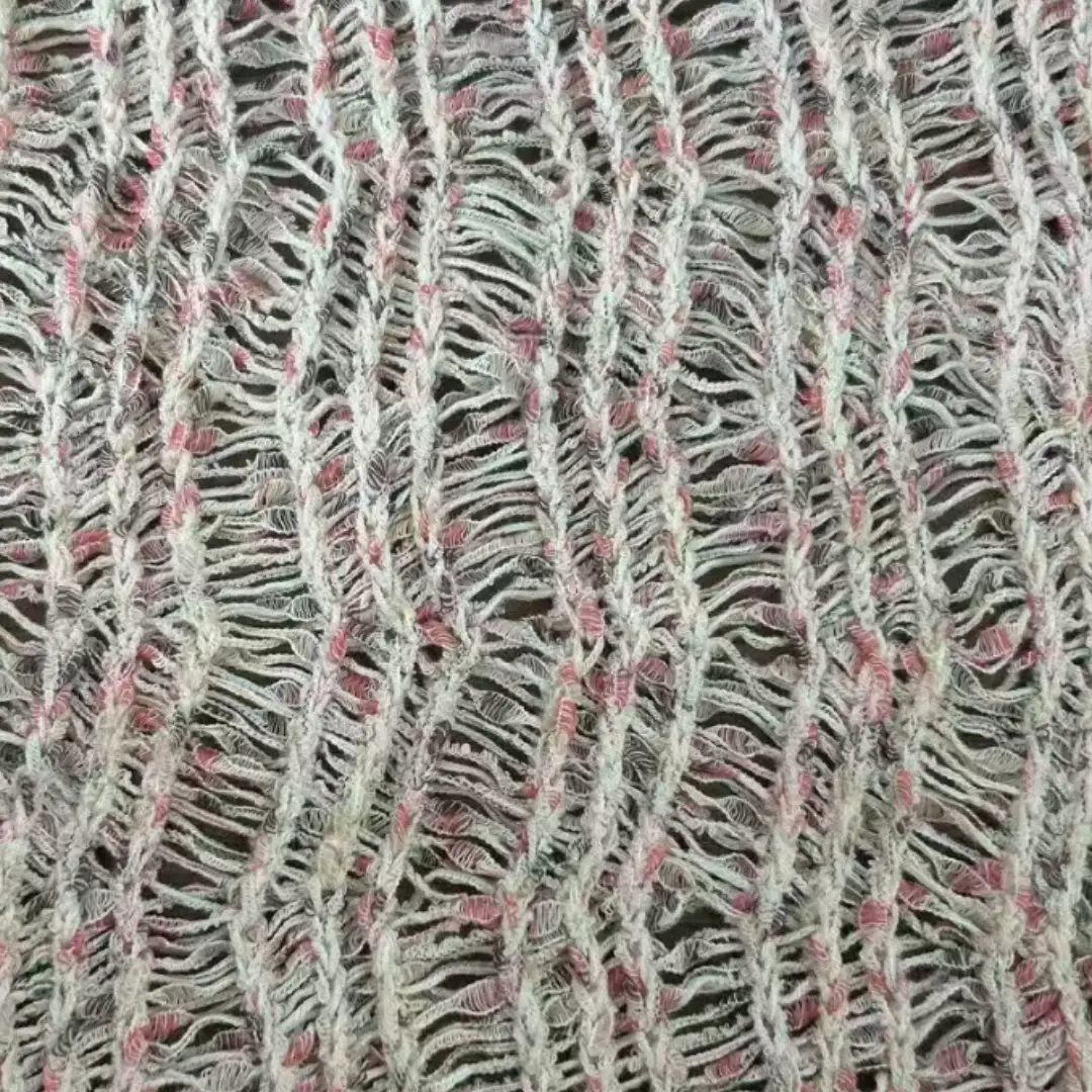 China Yarn for Ladies Vest (Sweater),Roll Neck Jumper (Sweater),V-Neck Button Up Cardigan (Sweater),Polo Cropped Vest (Sweater) POLO Flat Tape Yarn Fancy Yarn BCI Cotton Recycled Polyester Pink group color buy from China wholesaler bulk order at wholesale price free worldwide shipping Alibaba