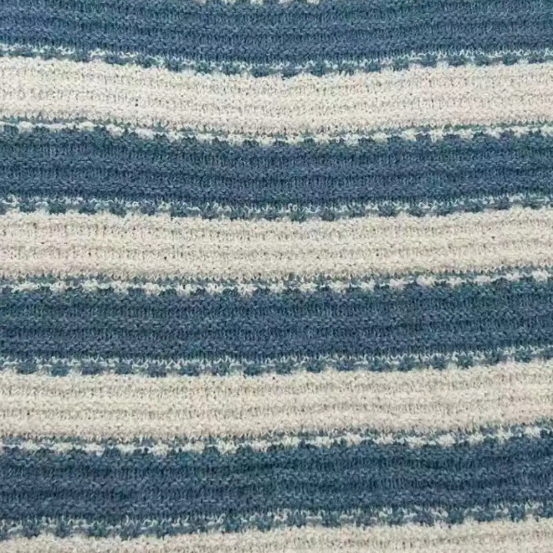 China Yarn for Ladies Vest (Sweater),Open Cardigan (Sweater),Polo T-shirt (Sweater),Roll Neck Jumper (Sweater),Womens Drop Shoulder Roll Neck Jumper (Sweater) Boucle Yarn Fancy Yarn Recycled Polyester BCI Cotton Blue white color buy from China wholesaler bulk order at wholesale price free worldwide shipping Alibaba