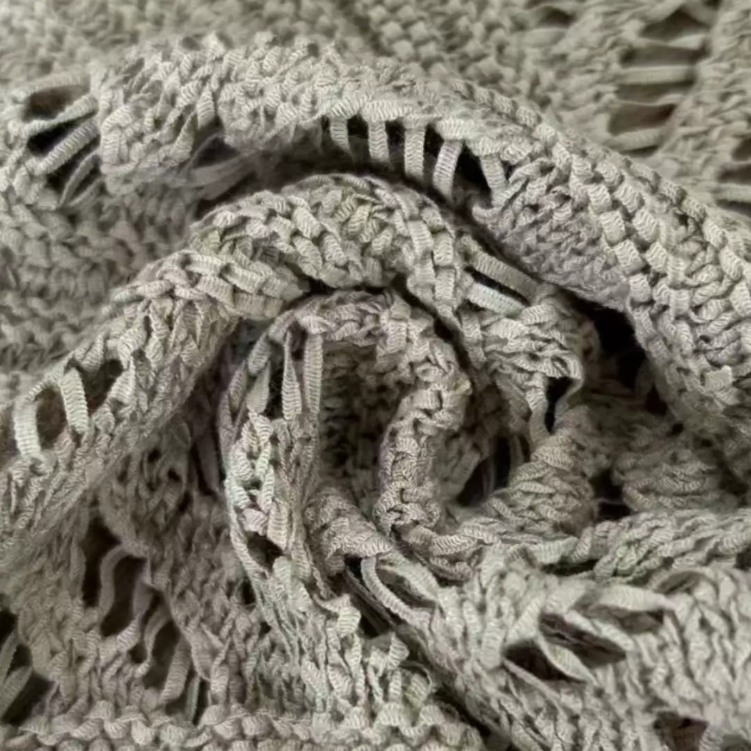 China Yarn for Ladies Vest (Sweater),Open Cardigan (Sweater),Roll Neck Jumper (Sweater),Polo Cropped Vest (Sweater) POLO Flat Tape Yarn Fancy Yarn Cotton Rayon Nylon Brown color buy from China wholesaler bulk order at wholesale price free worldwide shipping Alibaba