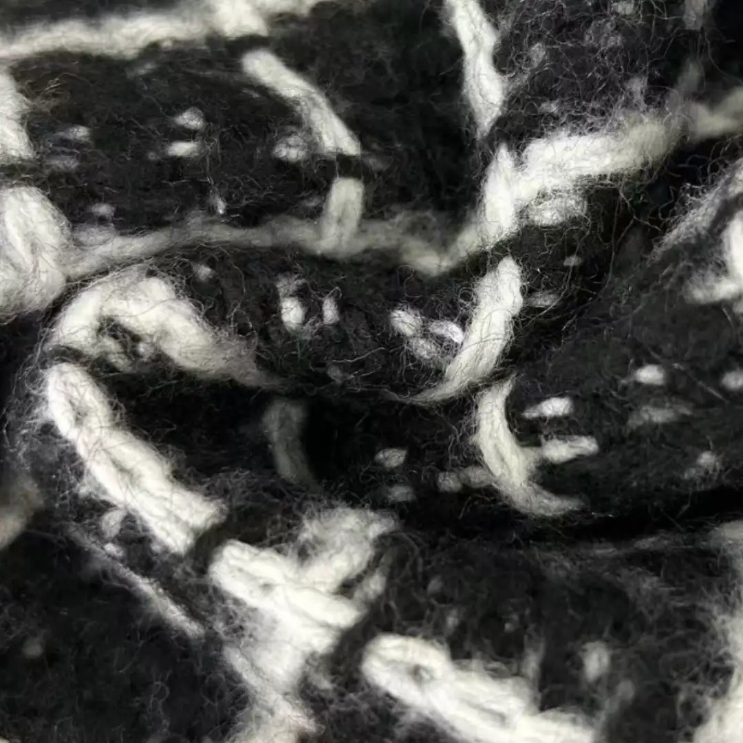 China Yarn for Ladies Vest (Sweater),Men’s Vest (Sweater),Open Cardigan (Sweater),Polo T-shirt (Sweater),Roll Neck Jumper (Sweater),Boys Collar Cardigan (Sweater) Air Spun Yarn Fancy Yarn Wool Acrylic Polyester Recycled Polyester Carbon Black color buy from China wholesaler bulk order at wholesale price free worldwide shipping Alibaba