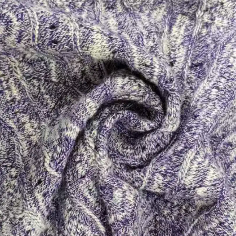 China Yarn for Roll Neck Jumper (Sweater),Boys Collar Cardigan (Sweater),Womens Drop Shoulder Roll Neck Jumper (Sweater),Girls Raglan Sleeve Cardigan (Sweater),Womens Belted Cardigan Slub Yarn Fancy Yarn BCI Cotton Acrylic Purple color buy from China wholesaler bulk order at wholesale price free worldwide shipping Alibaba