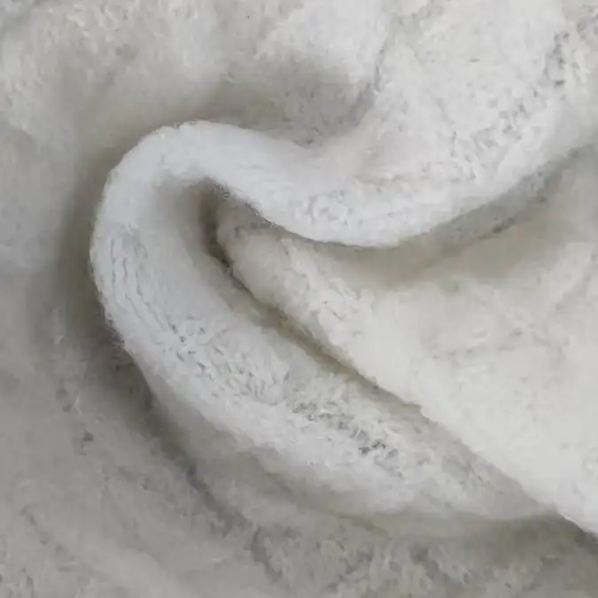 China Yarn for Ladies Vest (Sweater),Round Neck Pullover (Sweater),Polo T-shirt (Sweater),Hoodie  (Sweater),Roll Neck Jumper (Sweater) Mossy Yarn Fancy Yarn Acrylic Polyester Spandex White color buy from China wholesaler bulk order at wholesale price free worldwide shipping Alibaba