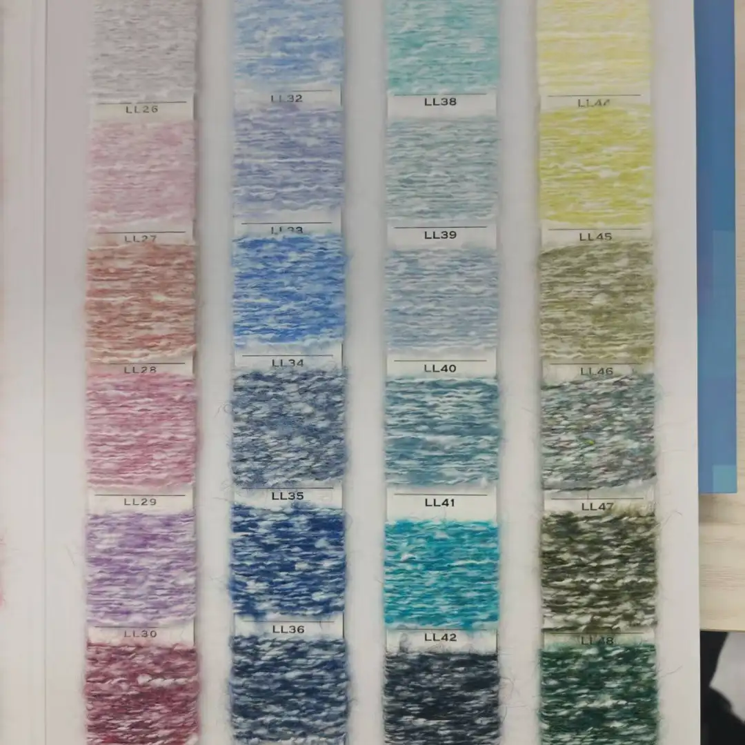 China Yarn for Full-Zipper Cardigan (Sweater),Half-Zipper Cardigan (Sweater),Shirt Long Sleeve Button (Sweater),Shirt Half Sleeve Button (Sweater) Mossy Yarn Fancy Yarn Polyester Recycled Polyester Acrylic Wool Spandex Gray，Blue color buy from China wholesaler bulk order at wholesale price free worldwide shipping Alibaba