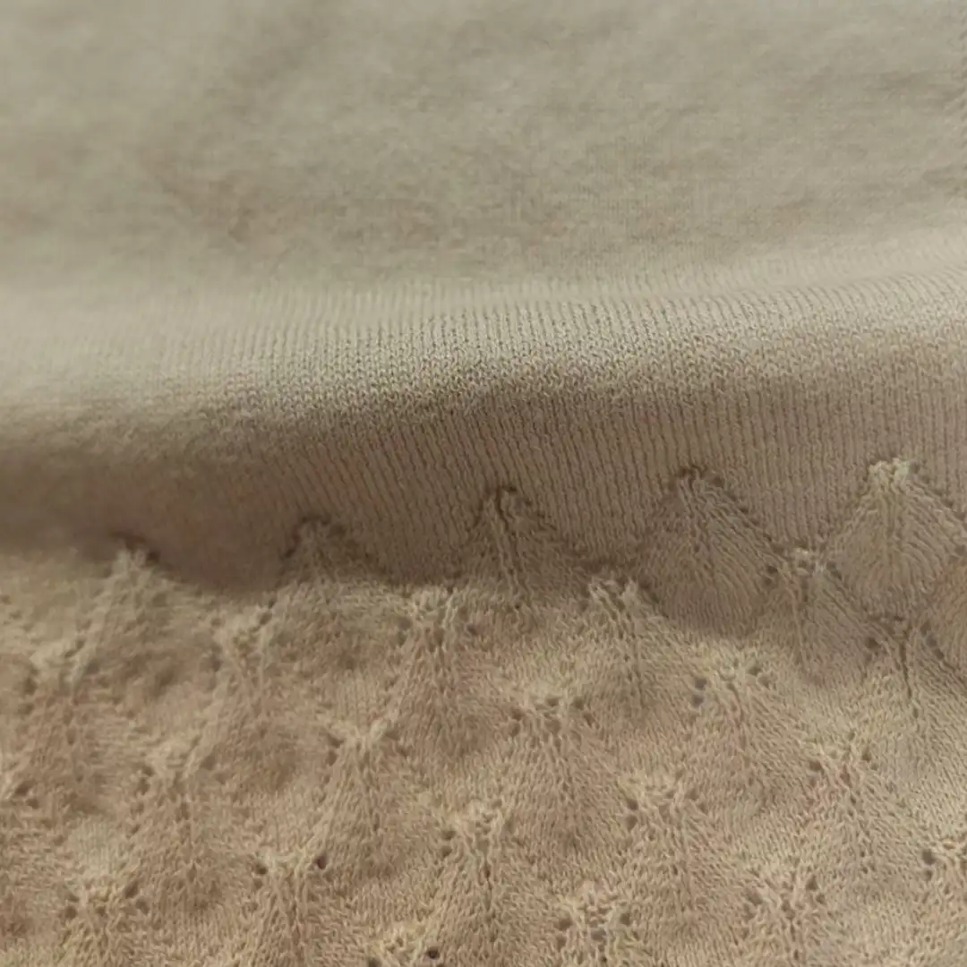 China Yarn for Full-Zipper Cardigan (Sweater),Half-Zipper Cardigan (Sweater),Kids Crew-Neck Cardigan (Sweater),Kids Bow Tie-Front Vest (Sweater) Ring Spun Regular Yarn Cotton Polyester brown color buy from China wholesaler bulk order at wholesale price free worldwide shipping Alibaba